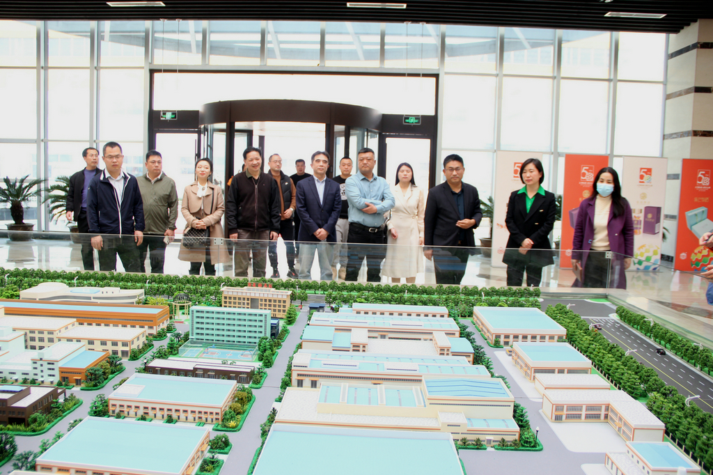 仙桃市黨組成員張艷敏來潔晶集團考察 仙桃市黨組成員張艷敏來潔晶集團考察